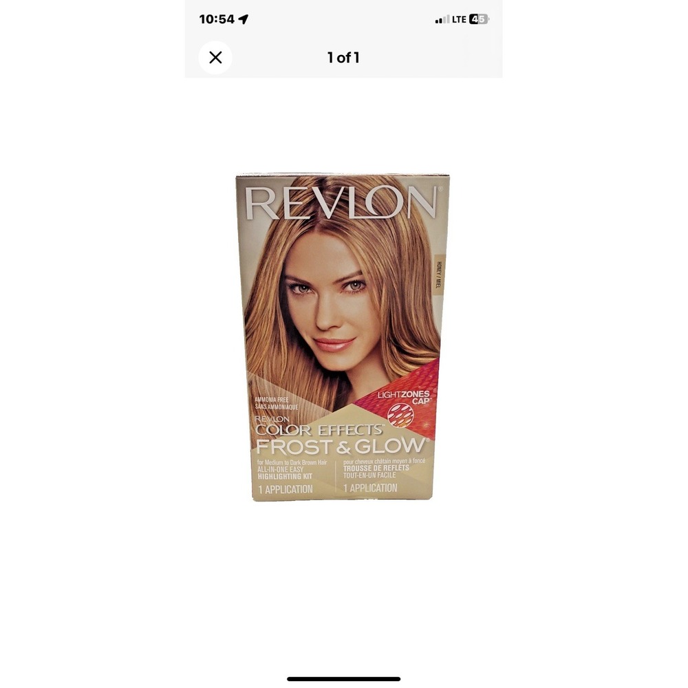 NEW Revlon Color Effects Frost and Glow Ammonia Free Permanent Hair Color-Honey
